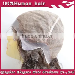 2015 Wholesale Cheap Lace Wig With Bangs 100% Unprocessed Virgin Remy Brazilian Human Hair Full Lace Wigs thumbnail-5