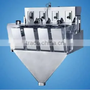 4 Head Linear Weigher With Form Fill Seal Rice,sugar,seed,salt,coffee and Season Powder Packaging Machine thumbnail-2