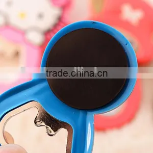 Wholesale Cheap Blank Beer Soft Magnet Rubber Custom Pvc Bottle Opener for Wedding Favors thumbnail-4