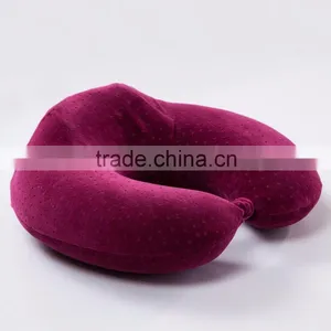 Personalized Travel Neck u Shape Car Seat Memory Foam Neck Pillows thumbnail-5