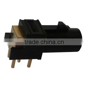 Black Fakra Right Angle Male PCB Mount Connector thumbnail-1