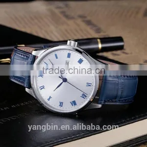 Index Dial 100m Waterproof Stylish Waterproof Gold Watch Man thumbnail-3