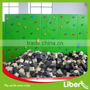 Custom Safest Kids Indoor Cheap Trampolines for Sale Cubic Foam Pit Trampoline thumbnail-4