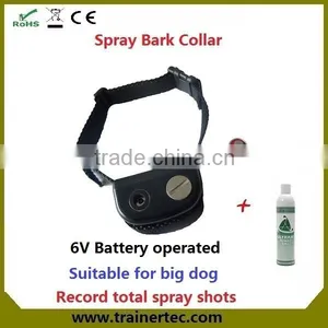 2 Levels Spray and Warning Tones Remote Anti Bark Collar for Cats and Dogs thumbnail-2