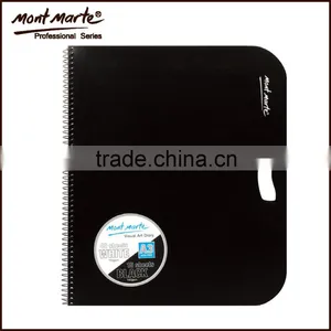 Top Selling New Style 40 Sheets White 110gsm 15Sheets Black 140gsm A3 Visual Art Diary thumbnail-1