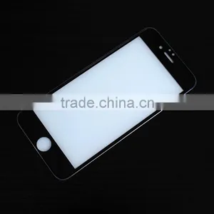 Factory Price 0.33mm Japan Glass Mobile Phone pc Silk Printing Full Cover Tempered Glass Screen Protector for Iphone 6 thumbnail-2