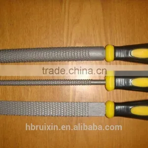 Plastic Hanging Bad Three Pieces Wood Rasp With Handle ,flat ,round ,half Round thumbnail-1