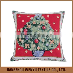 PLUS 2015 Factory Supplies Jacquard Fashion Christmas Home Decorative Cushion Cover thumbnail-3