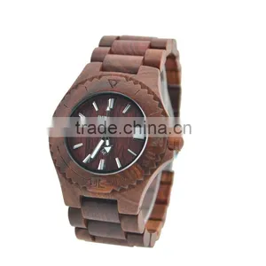 Handmade Elegant Eco-Friendly Natural Wood High Quality Mens Watches thumbnail-6
