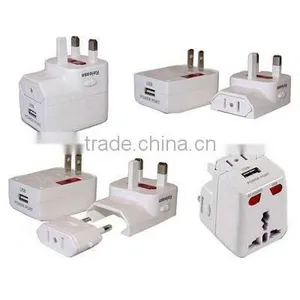 Multifunctional Universal Travel Charger With USB Port thumbnail-1