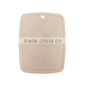 2016 New Idea Round Rice Husk Cutting Board Natural Chopping Board Eco Friendly Cheese Board Set thumbnail-2