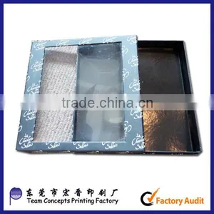 High End Black Chocolate Box With PP Window thumbnail-1