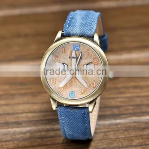 Jeans Blue Women Quartz Watch Starfish Design Relogios Feminino thumbnail-1