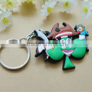 Custom Soft Rubber Keychain thumbnail-1