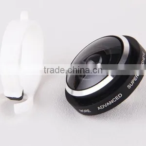 Phone Universal C Clamp 235 Degrees Super Fisheye Lens for Iphone thumbnail-2