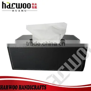 Beauty Tissue Box Covered pu for Home and Office thumbnail-2