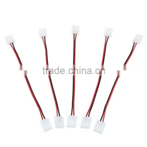 5pcs/lot 14cm 2PIN Connector Wire for 3528 Single Color LED Strip Light LED PCB Board Connector Wire thumbnail-2