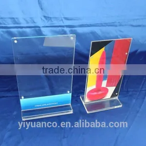 New Products Acrylic Brochure Holder, Acrylic Magnetic Sign Holder, Acrylic Tent Card Holder thumbnail-3