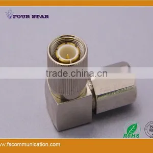 1.6/5.6 Male Clamp Right Angle Connector For BT3002 Cable C thumbnail-3