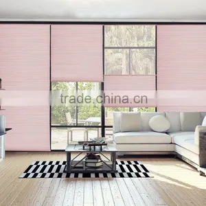European Style Honeycomb Blind Pleated Blinds Fabric and Reay Made thumbnail-1