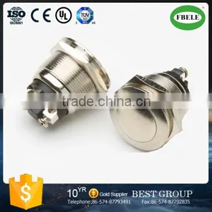 PBS-28B 19mm Waterproof Switch Metal Dome Switch 19mm Push Button Switch(FBELE) thumbnail-1