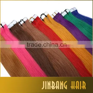 Tape In Human Hair Extensions 20pcs Adhesive Skin Weft Hair Extensions Double Sided Remy Tape Hair Extension thumbnail-1