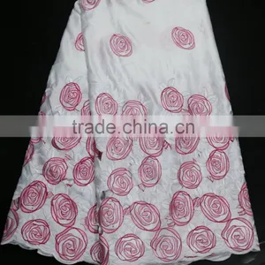 Fancy Asia Temperament Type Fashion Korean Silk Lace Fabrics for Parties Garment thumbnail-6