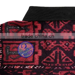 Custom Wholesale Allover Printed Polo Shirt for Men thumbnail-3
