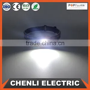 POPPAS T11 AAA Operated 3W COB High Outdoor Waterproof Running Camping Walking Headlight thumbnail-5