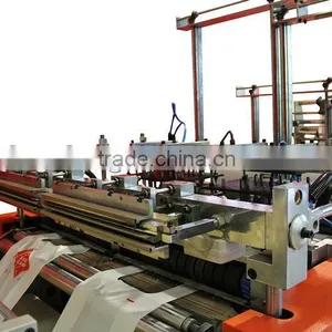 2 Lines Fully Automatic Multifunctional Bag On Roll Machine With Coreless Winding Station thumbnail-3