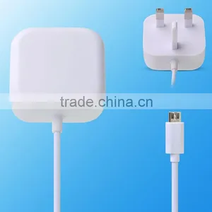 EU Plug 5V / 2.4A Multi Usb Micro Travel Charger for Mobile Phone thumbnail-1