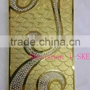 Gold Supplier for IPhone 5s Best Price for IPhone 5s Golden Housing for IPhone 5s 24 kt Gold Back Coevr thumbnail-1