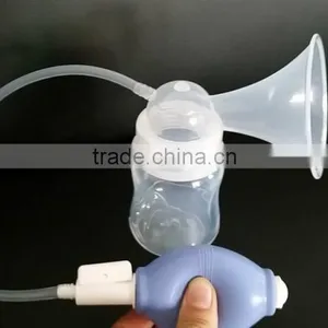 Hot Sale Good Quality Manual Breast Pump With Baby Bottle thumbnail-3