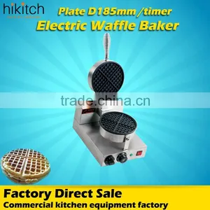 Snack Equipment Electric Cooking Plate Single Head Waffle Machine Maker thumbnail-1