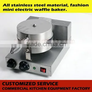 Snack Equipment Electric Cooking Plate Single Head Waffle Machine Maker thumbnail-2