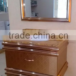 Modern Bathroom Stainless Steel Bathroom Vanity With Legs F-001 thumbnail-1