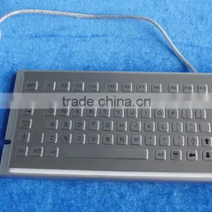 0.45mm Short Stroke Waterproof Metal Keyboard in Factory Price thumbnail-5