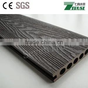WPC Composite Materials Co- Extrusion Decking Size:142*22.5mm thumbnail-4