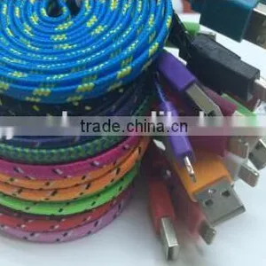 Professional Manufacturer of Usb 2.0 Male to Micro Usb Male Flat Cable thumbnail-2