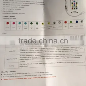 Led Dimmer Switch Controller, Mini Led Controller Dimmer, DC2.1mm RF Led Controller for Led Strip Light thumbnail-5