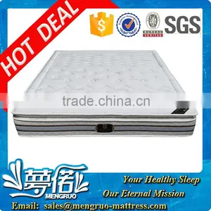 Comfort Bamboo Double Pillow Top Pocket Spring Mattress thumbnail-1