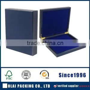 Fancy Cheap 2 Soccer Award Medals Packaging Wooden Medal Box thumbnail-1