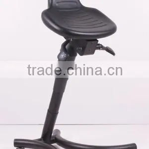 ESD Sit Stand Chair Anti Static PU Foam Chair Cleanroom Lab Chair thumbnail-2
