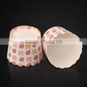 JM150 BAKEST Medium Strawberry Pattern High Quality Muffin Cake Paper Cups Multiple Pattern Selection thumbnail-5