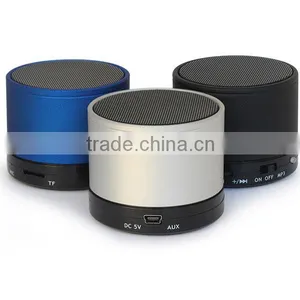 Mini Portable Bluetooth Metal Wireless Speaker thumbnail-1