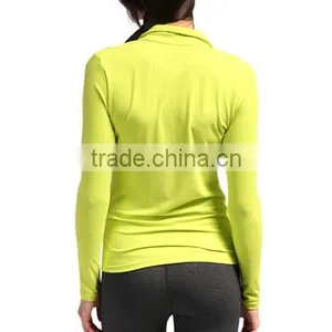 86% Nylon 14% Spandex Dry Fit Yoga Jacket for Women thumbnail-3