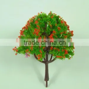 Scale Plastic Model Tree, Architecture Round Model Tree , Miniature Scale Trees, Building Model Tree for HO Scale,MT-41 thumbnail-3
