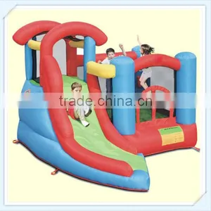 HOT SALE Castle Amusement With Trampoline and Slide thumbnail-1