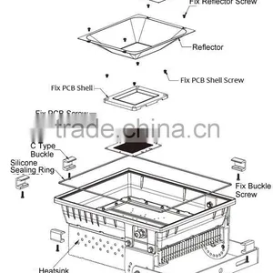 High Quality 120w Garage Led Floodlight With Meanwell Driver PhilipsSMD 5 Years Warranty IP65 120w 100w 70w thumbnail-4