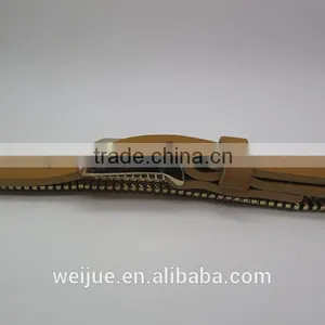 Fashionable High Quality Leather Chain Belt for Women thumbnail-3